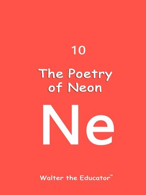 cover image of The Poetry of Neon
